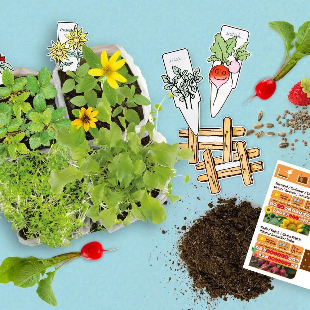 Atelier jardinage enfant mini potager
