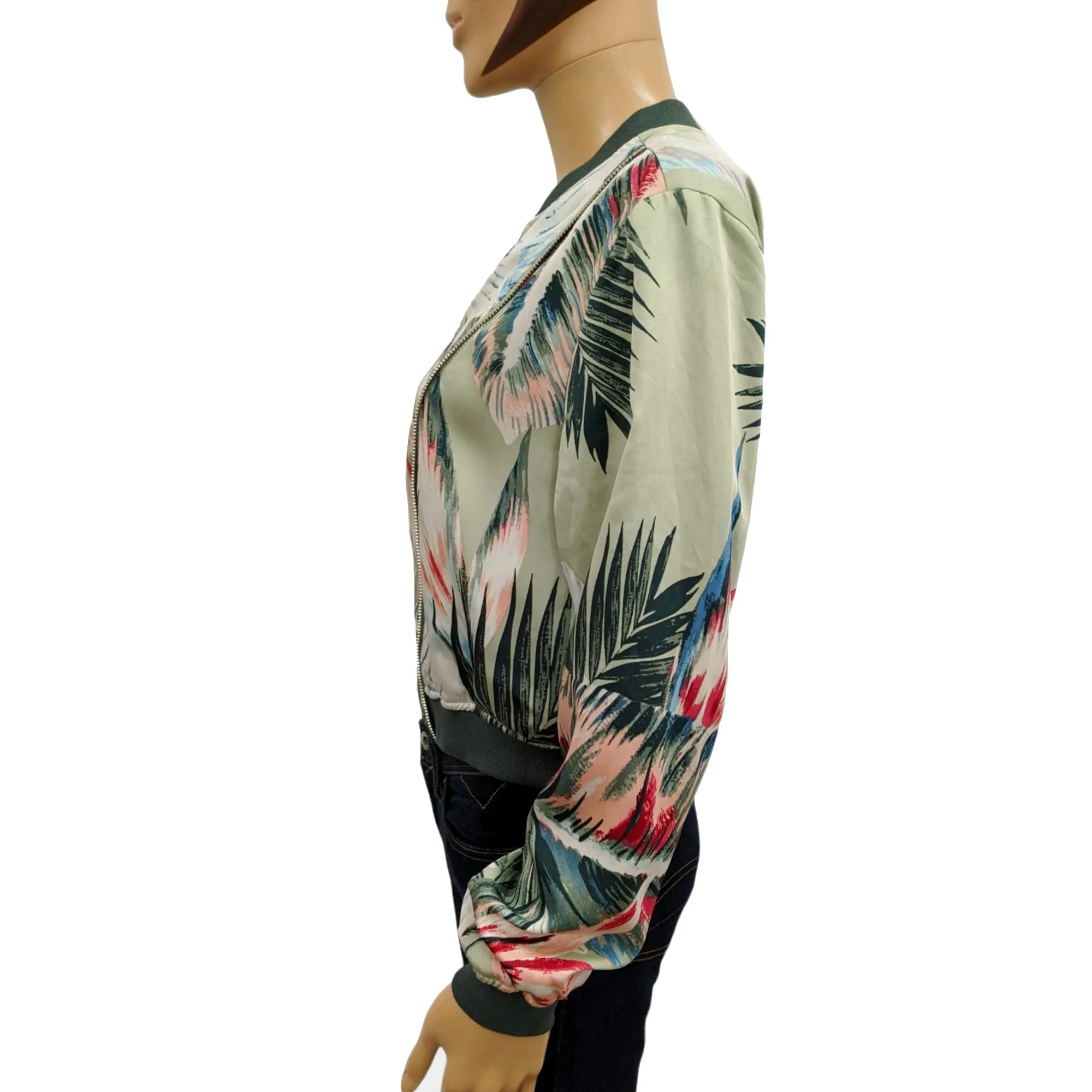Blouson Teddy Guess T S Veste Bomber imprimé tropical