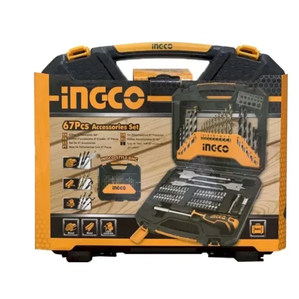 Boite à outils de 67 accessoires HKTAC010671 
