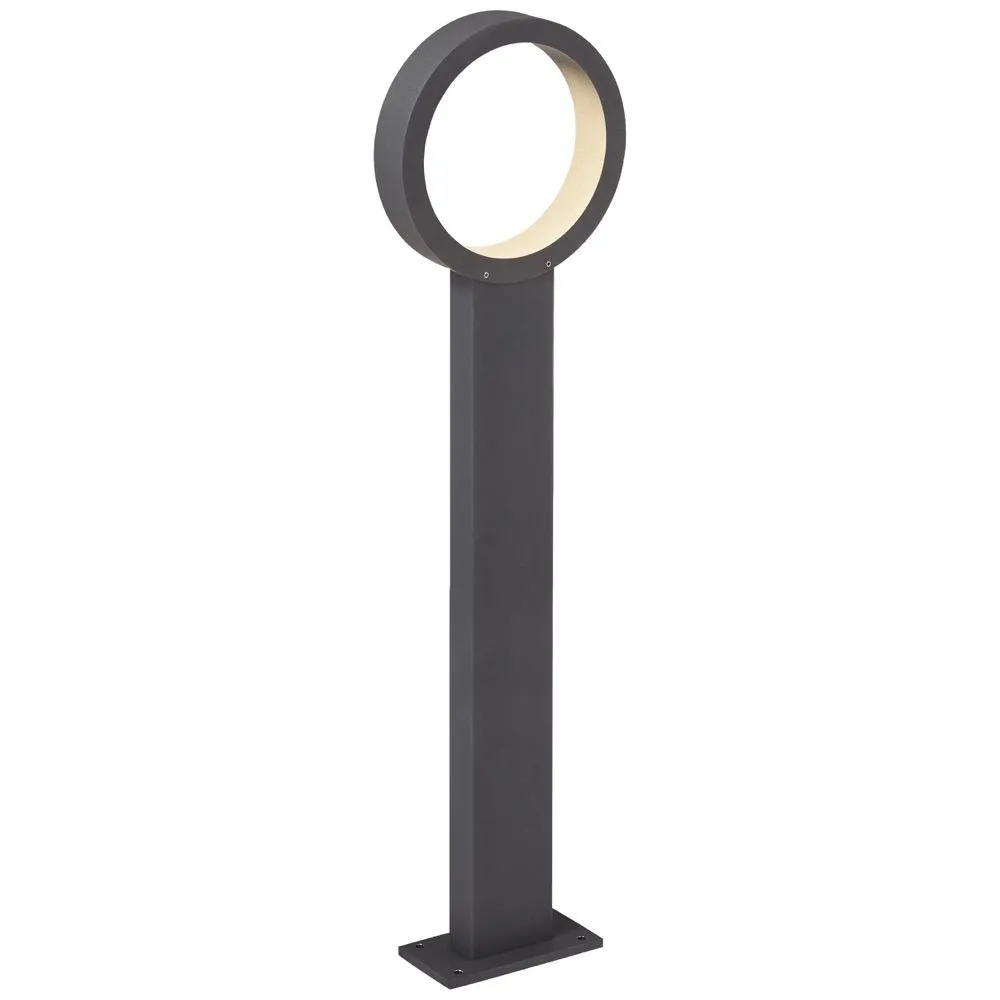 Borne extérieure led AEG Xever Gris anthracite Aluminium