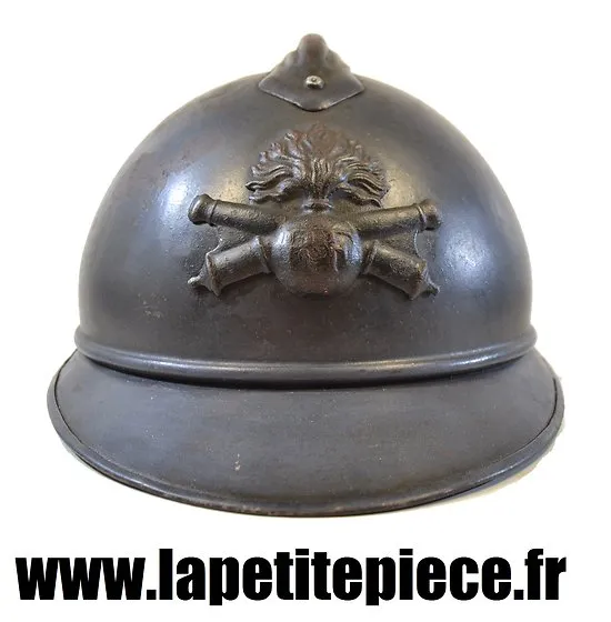 Casque adrian modèle 1915 1er type, artilleur