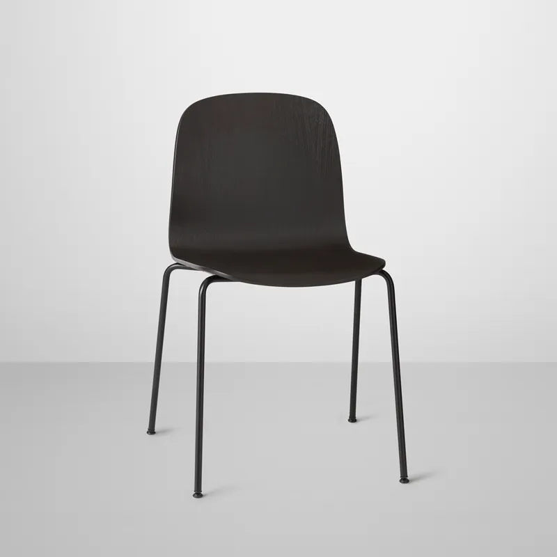 Chaise     VISU 4 pieds acier Noir           MUUTO