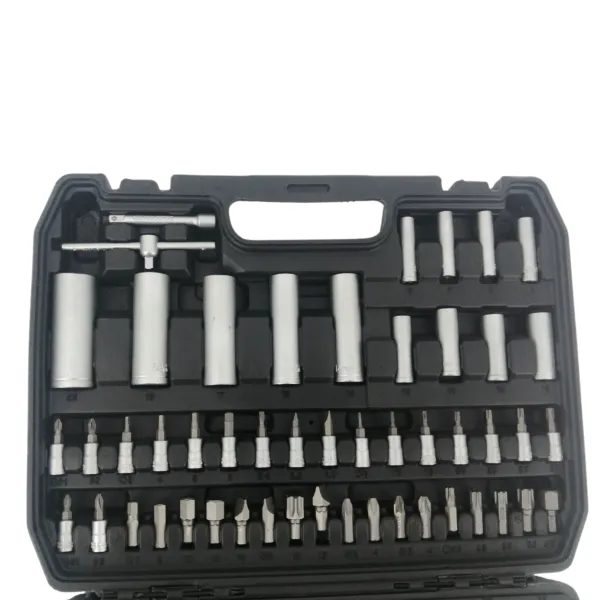 Coffret Kit Outils 108 pcs Kraft Müller Clé à Cliquet Douille Acier Vanadium 