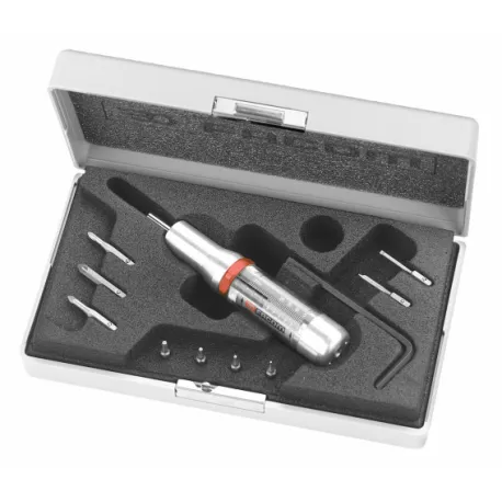 Composition d'outils tournevis dynamométrique 15 à 75 cNm Micro
