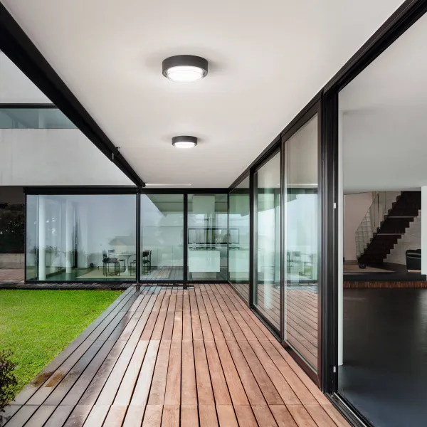 Fabas Luce - Owen PL out - Plafonnier rond d'extérieur