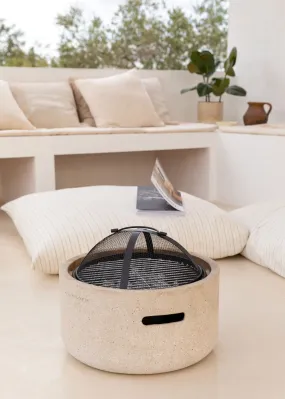 FIRE BOWL GRILLBrasero d'extérieur avec grill