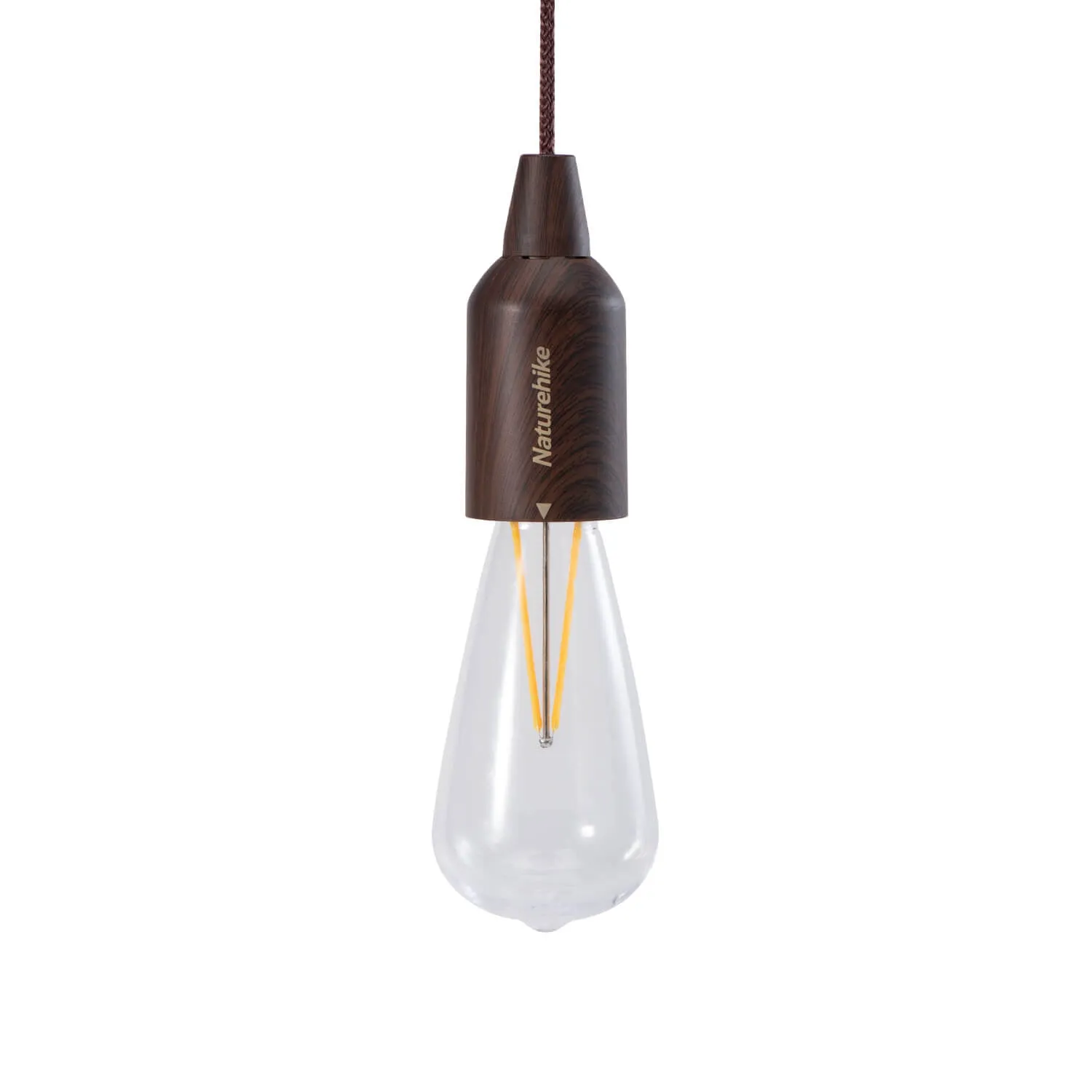 Lampe d'extérieur DEL en simili bois