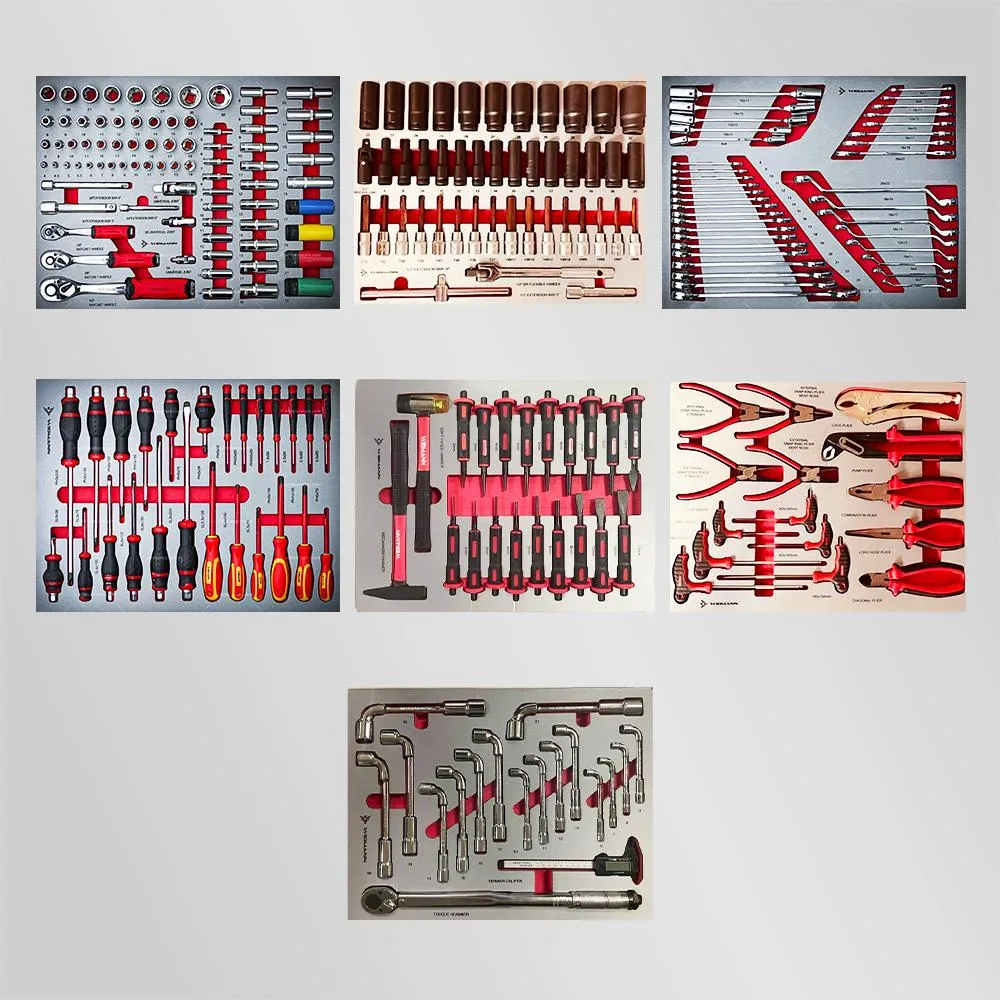 Lot de 7 modules d'outils Widmann PRO pour servante à outils 