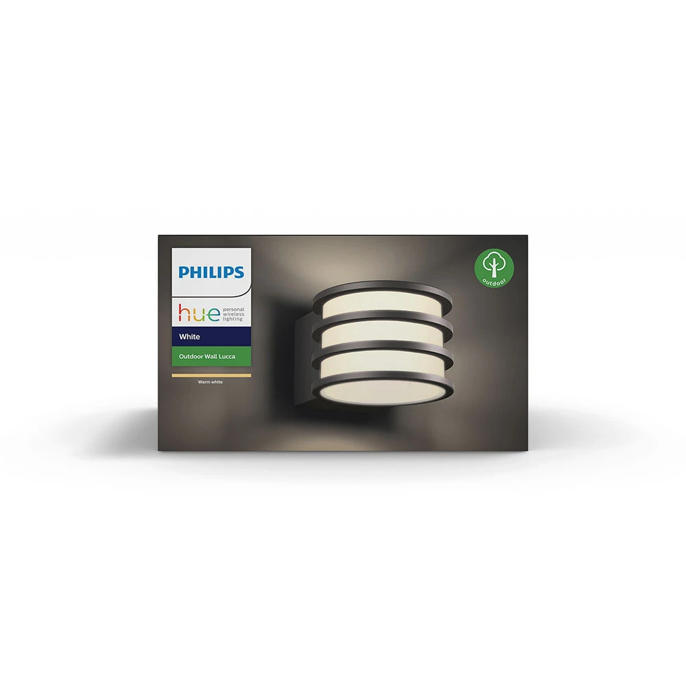 Lucca Applique Murale d'Extérieur Hue White Antracit - Philips Hue