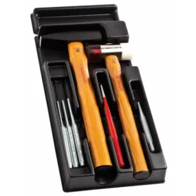 Module d'outillage outils de frappe et marteau Hickory Facom 