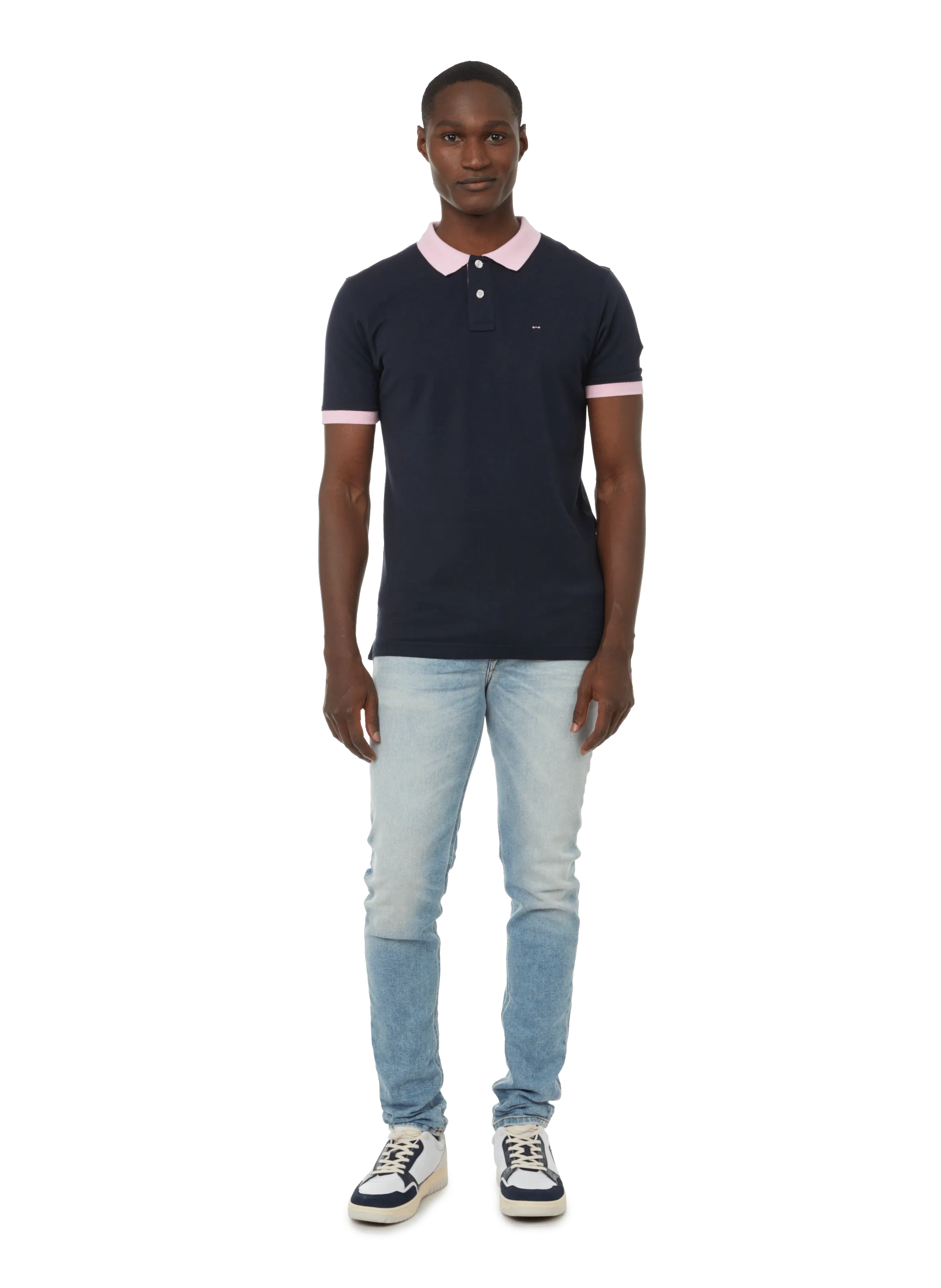 POLO EN MAILLE PIQUéE DE COTON - EDEN PARK pour HOMME | Printemps