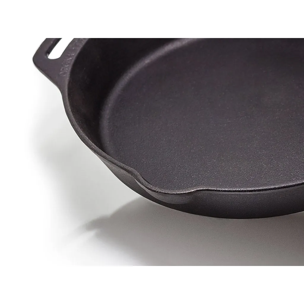 Poêle d'extérieur FP35 35 cm, deux poignées, fonte, Petromax ✔ 62 € ⭕ Kulina