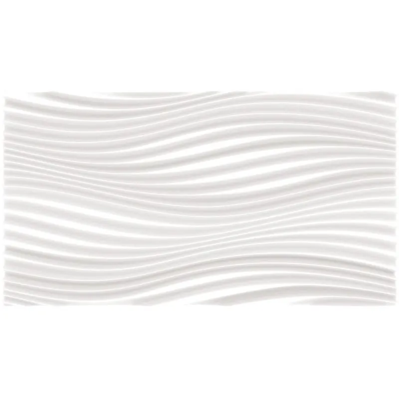 Radiateur connecté Irisium horizontal 1500W blanc minéral (603115)