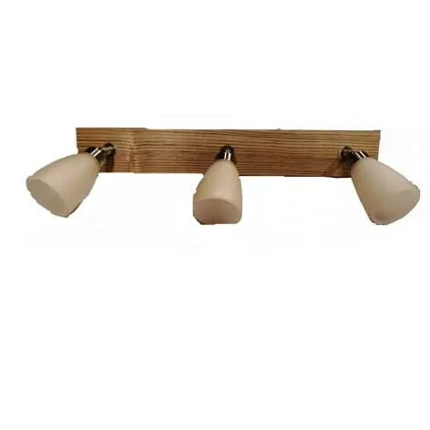 Rail Spot Lauretta 3x40W culot G9 - couleur hêtre - 30124STK - Eglo