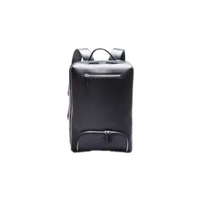 Sac À Dos Gaspard En Cuir Noir Lundi | Toulouse