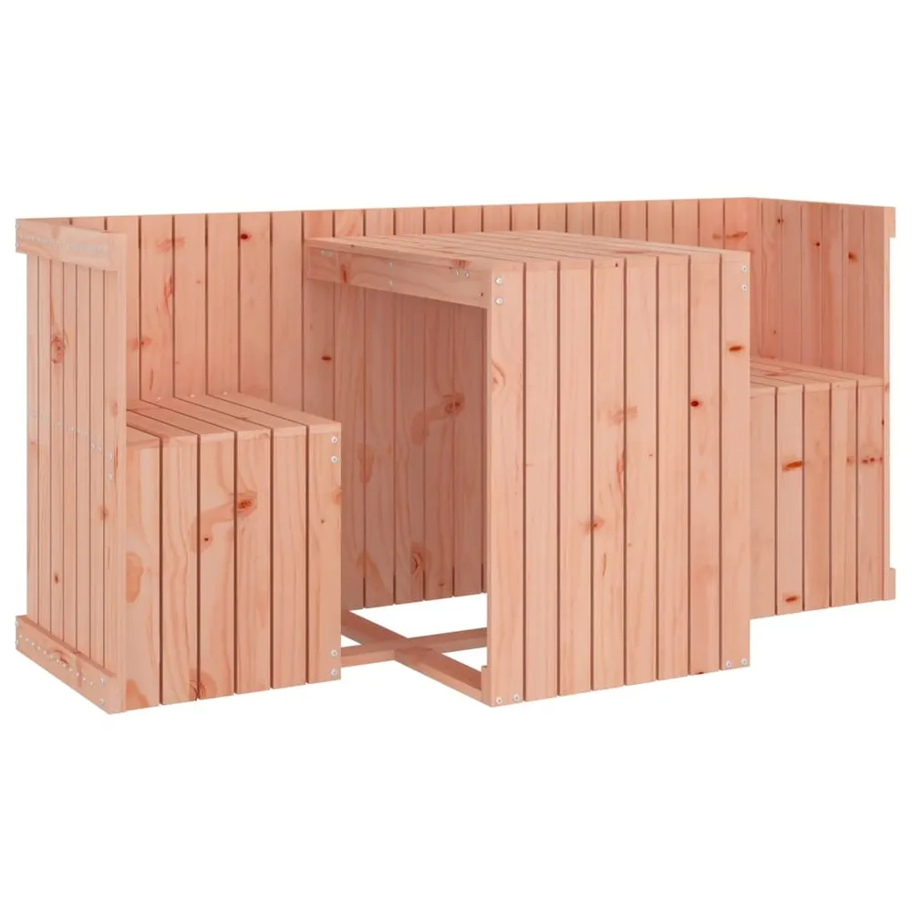 Set de balcon 2 places bois de douglas massif
