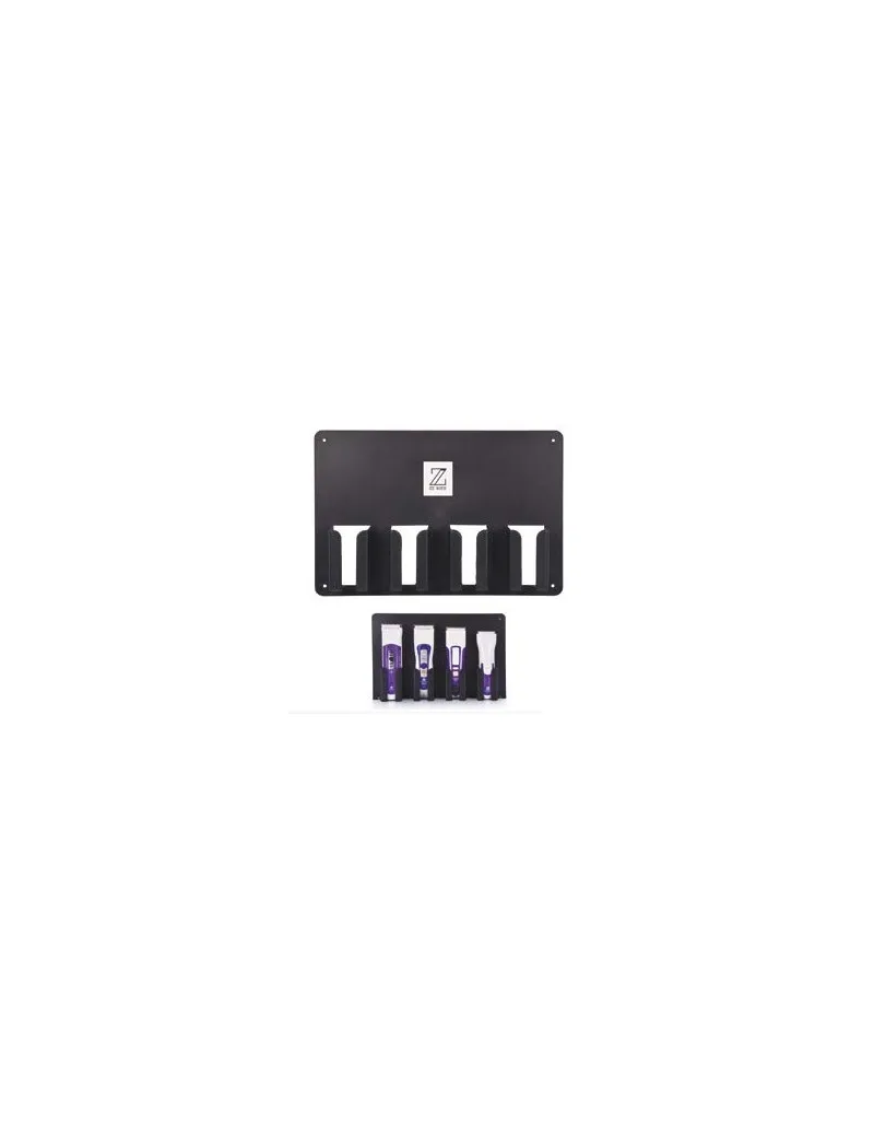 Support mural plastique pour 4 tondeuses