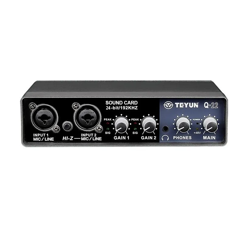 Table De Mixage USB Haute Précision Pour PC Et MAC