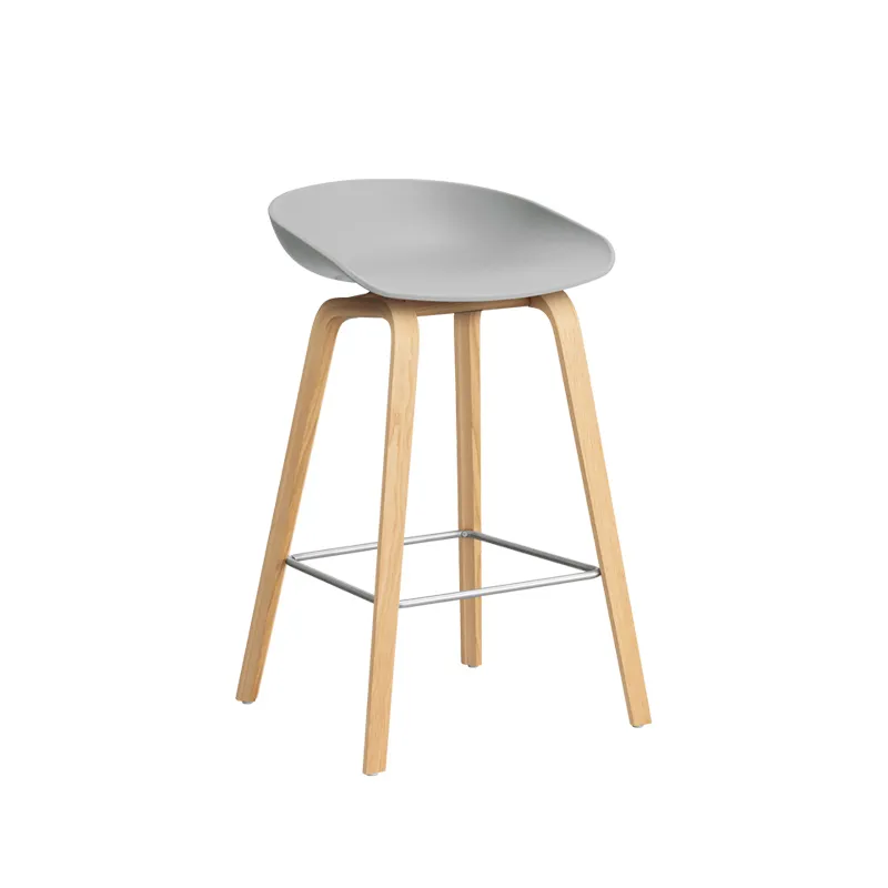Tabouret haut     ABOUT A STOOL AAS 32 H65 Concrete grey           HAY